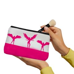 Pink wing mystical Make up pouch