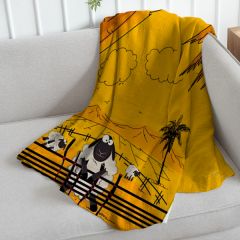 Customised Photo Blanket, Photo Blanket, Family Blanke with Soft Fabric