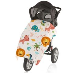 Soft Super Poly Brushed Fabric Custom Design Keep Baby Warm and Comfort
