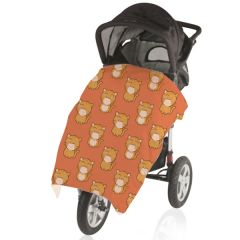 Personalised Baby Stroller Blanket Digital Printed Best for Baby Shower Gift
