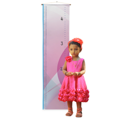 Baby Growth Chart Height Rular for Kids Wall Decor, Removable Growth Height Chart