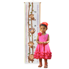 Kids Height Measuring Growth Chart Printed With Your Own Design