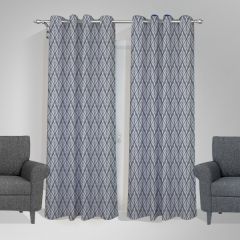 Text/Image/Design Printed Customised Door Curtain Set of 2 with Eyelet 