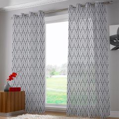 Text/Image/Design Printed Customised Door Curtain Set of 2 with Eyelet 