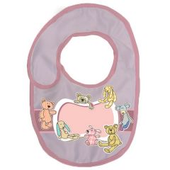 Soft polyester fabric with Velcro Closure Babies Bib