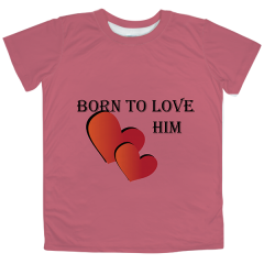 Born to Love - Couple T-shirts for Him & Her