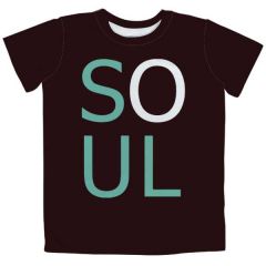 Matching pair of Soul Mate Printed T-shirt Design