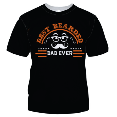 Small to XXL Varied Sizes Customised Mens T-shirt Special Fathers Day Gifts