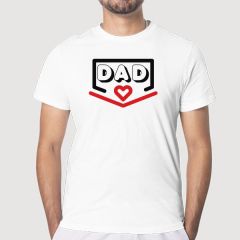 Create fun and smart Custom T-Shirts for Men with photos for Fathers Day Gift