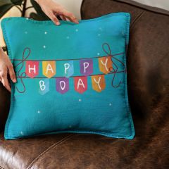Birthday Cushion with name printed best birthday gift for friend