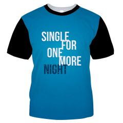 Small, Medium, Large, Extra-Large, XXL Size Fully Print T-shirt