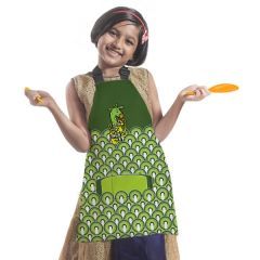 Personalised Kids Apron Multicolored and Trendy Design Printed Best Kids Gift
