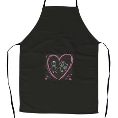 Digital Printed Customised Apron for Anniversary Gift for Husband