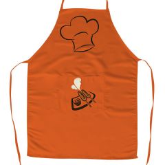 Chef Hat Image Printed Beautiful Customised Apron Design For Chef's and Cooking lovers
