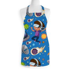Personalised Kids Apron Multicolored and Trendy Design Printed Best Kids Gift