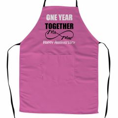  Deluxe satin polyester fabric Kitchen Apron for Anniversary Gift for Her