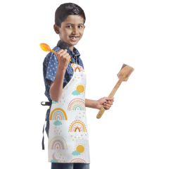 Water Resistant kitchen Apron with Front Pocket Kids Apron For Boys and Girls