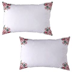 Couple Pillow Covers with Personalized Photo and Text Printed Set of  2
