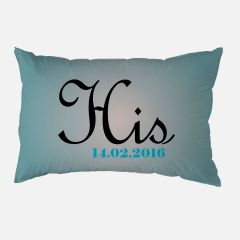 Couple Pillow Cover Cusromised Perfect for Wedding Gift, Newly Wed Gifts for Couple Set of 2