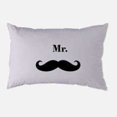 Personalised Couple Pillow Cover Set of 2 Digitally Print and Washable