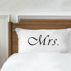Mr Printed Customised Pillow Cover for Room Decor Set of 1