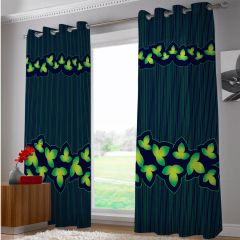 Personalised Door Curtain in 3 Multiple Fabric Material | Door Curtain Set Of 1