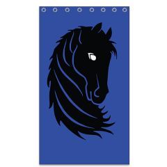 Horse Animal Image Digital Printed Door Curtain Set of 1 Best Door Curtain for Living Room