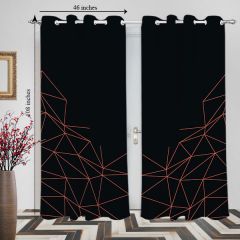 Personalised Door Curtain Set of 2 for Decorating Living Room, Kids Room