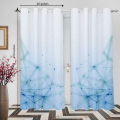Customised with your own image/text/image Digital Printed Door Curtain Set of 2 For decorating Home& office
