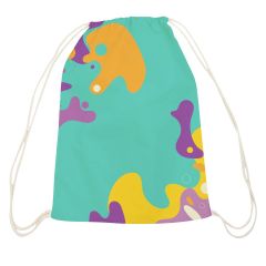 Soft and Strong Fabric Customised Drawstring Bag Special For Holi Gift