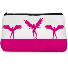 Pink wing mystical Make up pouch