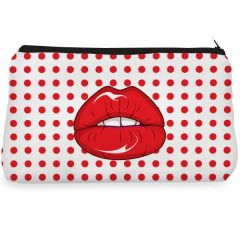 Red lips  Make up Pouch