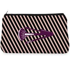 Compact Pouch, Custom Designed, Soft Fabric, Digital Print Makeup Pouch