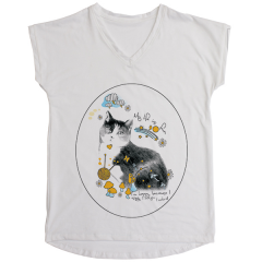 Create Your Own Round Neck Fully Print T-shirt For Women 