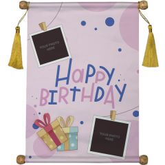 Customised Scroll Invitation Best Birthday Gifts for Friends and Sister