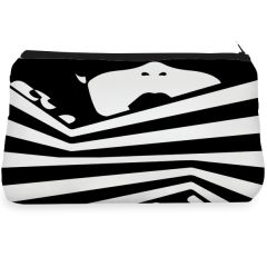 Black  fashionable lady Make up pouch