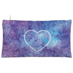 Purple heart space Cosmetic Pouch