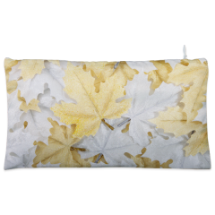 Golden & Silver leaves Cosmetic Pouch