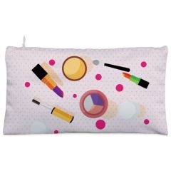 Pink make up stuffs Cosmetic Pouch