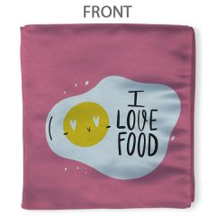 I love Food  Personalized Fabric Book