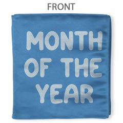 Month of the Year Personalized Fabric Book