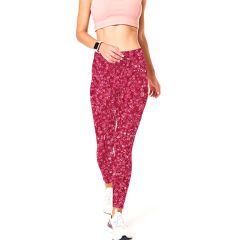 Women's Gym & Yoga style Printed Legging - Machine wash leggings for Women