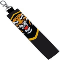 Tiger Rage Gaming Personalized Fabric Keychain