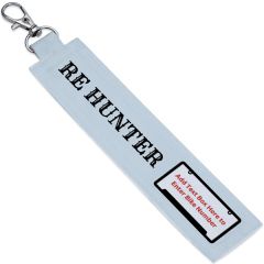 Re Hunter Personalized Fabric Keychain