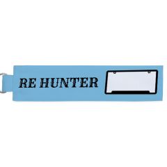 Blue Re Hunter Personalized Fabric Keychain