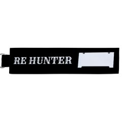 Black Re Hunter Personalized Fabric Keychain