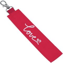 Satin Fabric Keychain - Printed Double side