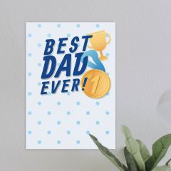28.5cmx40.5cm size Wall Poster Best For Fathers Day Gift