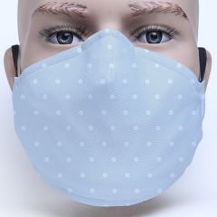 Customised Fabric Material 3 Layered Personalised Face Mask 