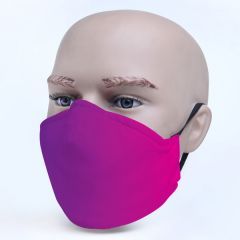 Single Color Designed Personalised Face Mask With Comfortable Ear Loops and Nose Clips